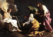 SCHEDONI, Bartolomeo The Two Marys at the Tomb SG oil painting on canvas